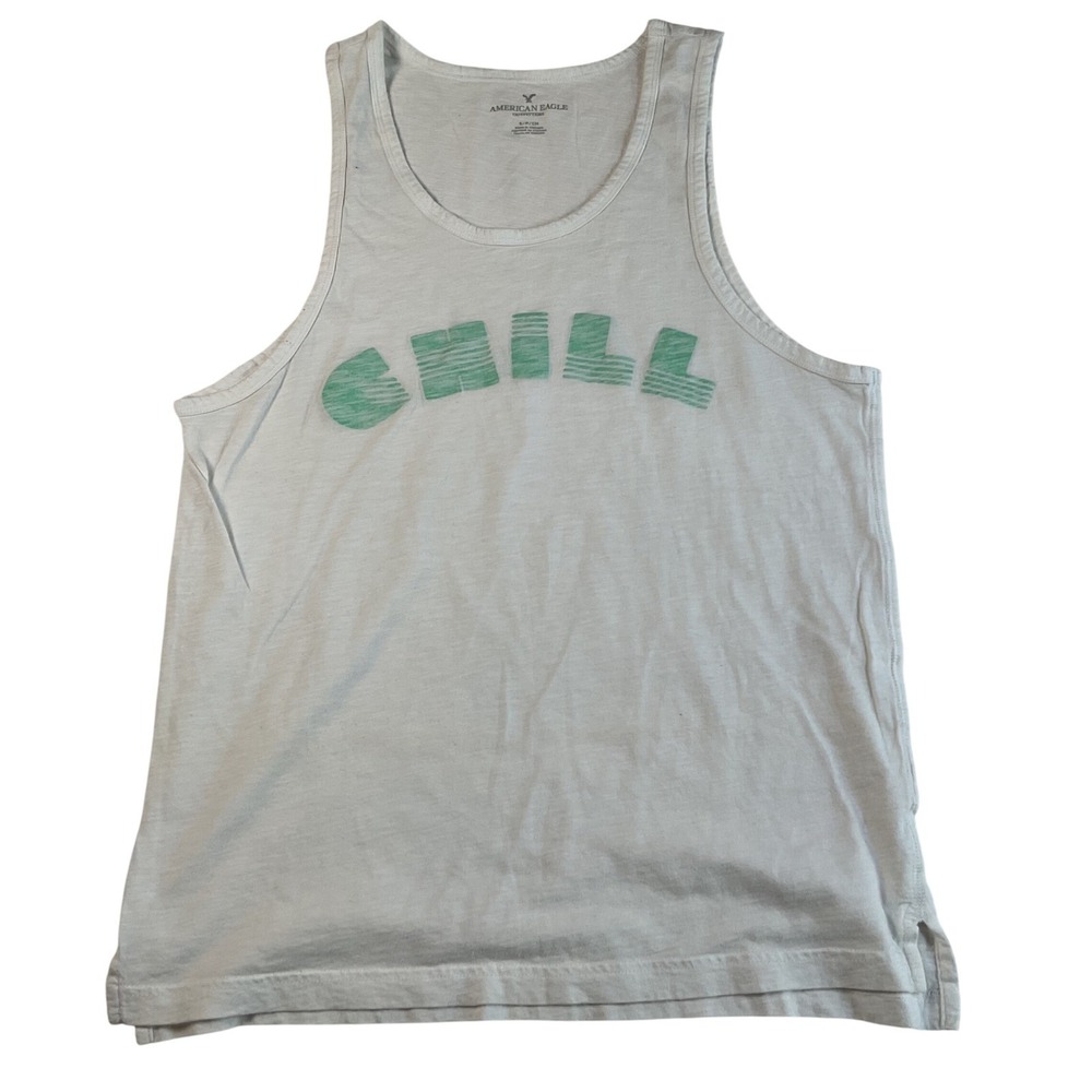 American Eagle Tank Top Shirt Mens S Blue Sleeveless Muscle Casual Summer Lot 3 - Picture 3 of 15